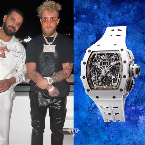 jake paul richard mille fake|jake paul watch collection.